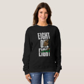 Eight One Eight 818 Area Code California Los Angel スウェットシャツ (正面フル)