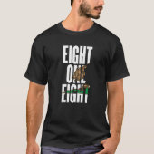 Eight One Eight 818 Area Code California Los Angel Tシャツ (正面)