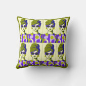 Eight Shades of はっきりした.16 x 16インチ クッション (裏面)