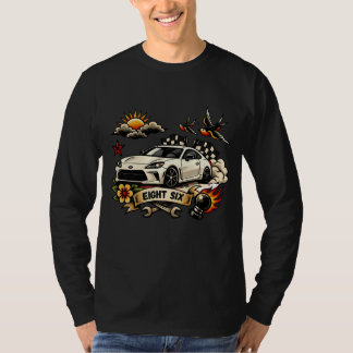 Eight Six Long Sleeve – House of Hachi Tシャツ