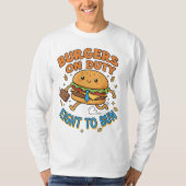 Eight to Bun – Fast Food Work Mode Tシャツ (正面)