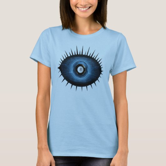 Eightballの青い目 Tシャツ (正面)