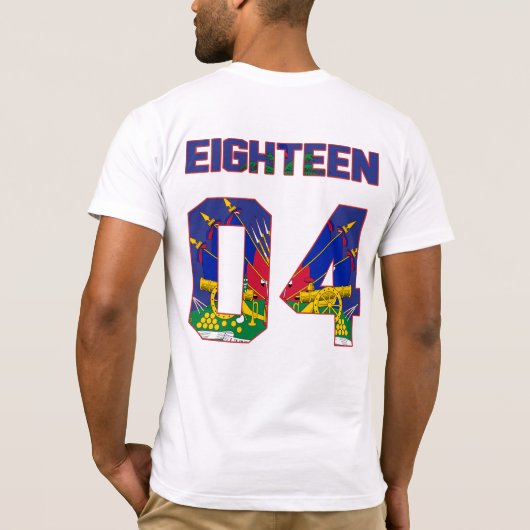 EIGHTEEN04 Tシャツ (裏面)