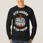 Eighth 8th Grade Coolest Pumpkin In The Patch Kids Tシャツ (正面)