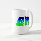 Eighties 1980s happy birthday born in the 80s  コーヒーマグカップ (正面右)