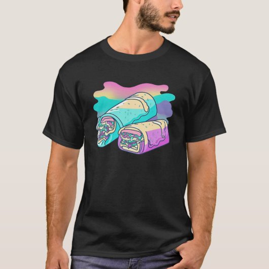 Eighties Inspired Burritos for a Throwback Meal Tシャツ (正面)