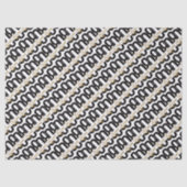 Eighty & Elegant 80th Birthday Black Gold 薄葉紙 (正面)