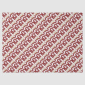 Eighty & Elegant 80th Birthday Ruby Red Gold  薄葉紙 (正面)