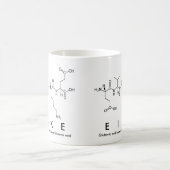 Eikeペプチド名mug コーヒーマグカップ (中央)