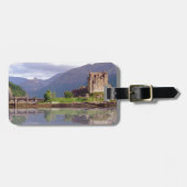 Eilean Donanの城の反射 ラゲッジタグ (正面横)