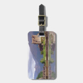 Eilean Donanの城の反射 ラゲッジタグ (正面縦)