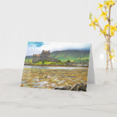 Eilean Donanの城 カード (黄色い花)