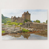 Eilean Donan Cassle(スコットランド、王統一された国3) ジグソーパズル (横)