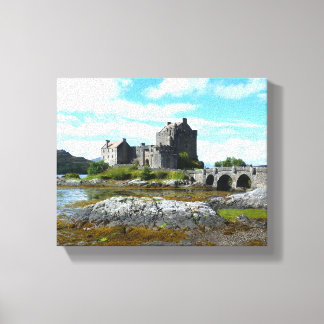 Eilean Donan Castle キャンバスプリント