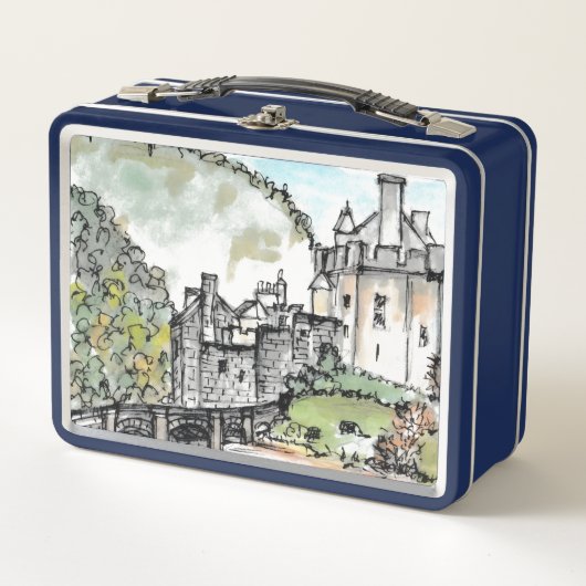 Eilean Donan Castle  メタルランチボックス (正面)