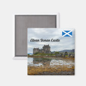 Eilean Donan Castle, Loch Duich - Scotland, UK マグネット (正面/裏面)