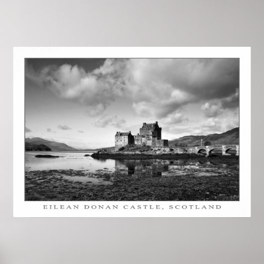 Eilean Donan Castle, Scotland ポスター (正面)