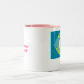 Eileen "および私は考えました私を早かったです!" コーヒー・マグ ツートーンマグカップ (中央)