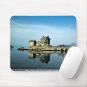 Eileen Donanの城、Lochalsh、スコットランドのKyle マウスパッド (マウス)