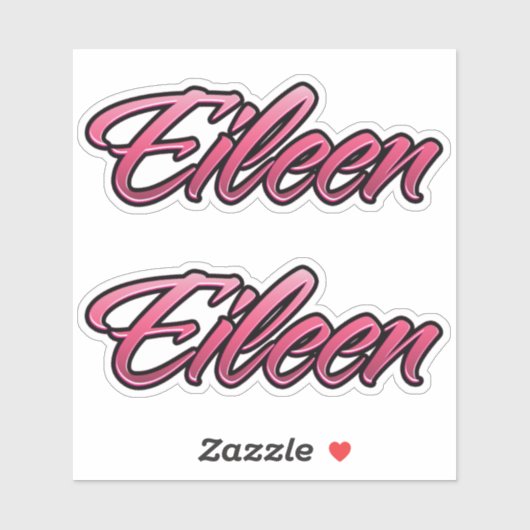 Eileen faded pink Aufkleber Sticker Stickerset シール (シート)