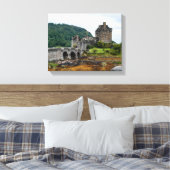 Eilian Donan Castle, Loch Duich – スコットランド，英国 キャンバスプリント (インサイチュ (寝室))