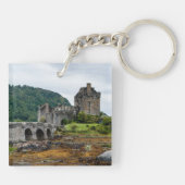 Eilian Donan Castle, Loch Duich – スコットランド，英国 キーホルダー (裏面)