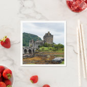 Eilian Donan Castle, Loch Duich – スコットランド,英国 スタンダードカクテルナプキン (インサイチュ)