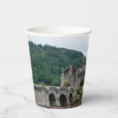 Eilian Donan Castle, Loch Duich – スコットランド，英国 紙コップ (正面)
