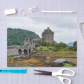 Eilian Donan Castle, Loch Duich – スコットランド，英国 薄葉紙 (クラフト)