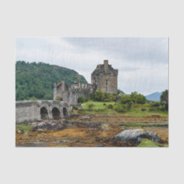 Eilian Donan Castle, Loch Duich – スコットランド，英国 薄葉紙
