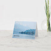 Eilian Munde on Loch Leven, Scotland Greeting card カード (正面)