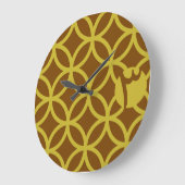 Eimaan Thalathaの時計 ラージ壁時計 (傾斜)