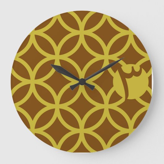 Eimaan Thalathaの時計 ラージ壁時計 (正面)