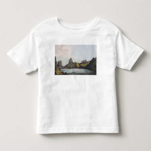 Eimeoの島のTalooの港 トドラーTシャツ (正面)