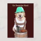 Ein Deutscher Hund ポストカード (正面)