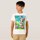 Ein glücklicher Hase Tシャツ (正面フル)