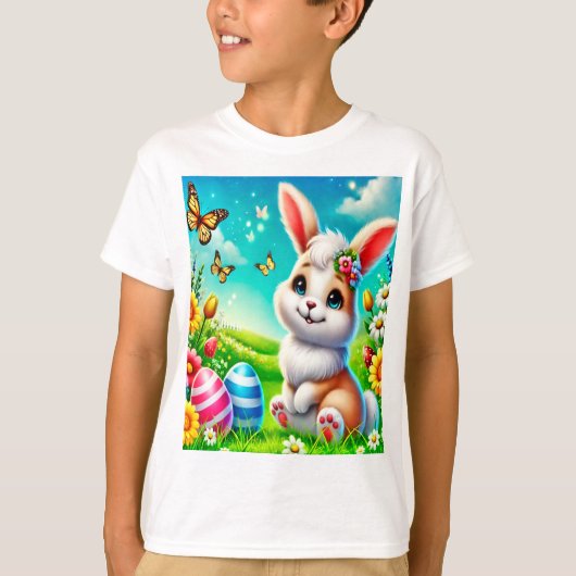 Ein glücklicher Hase Tシャツ (正面)