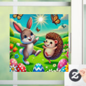 Ein glücklicher Hase und Igel ウィンドウサイン (ホーム)