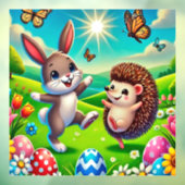 Ein glücklicher Hase und Igel ウィンドウサイン (シート3)