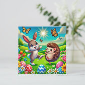 Ein glücklicher Hase und Igel シーズンカード (スタンド正面)