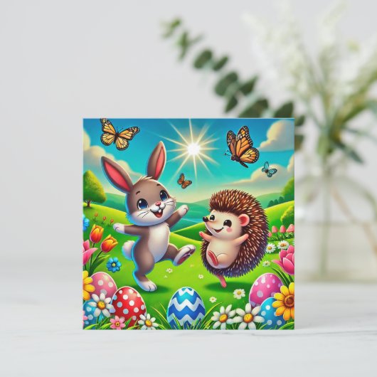 Ein glücklicher Hase und Igel シーズンカード (スタンド正面)