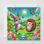 Ein glücklicher Hase und Igel シーズンカード (正面)