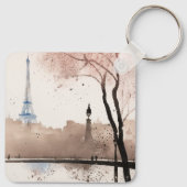 Ein Hauch von Paris - Aquarell - キーホルダー (裏面)