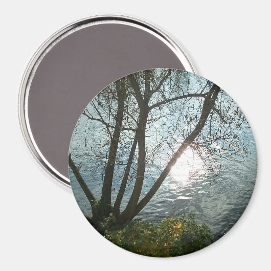 Ein Herbsttag am See マグネット (正面/裏面)