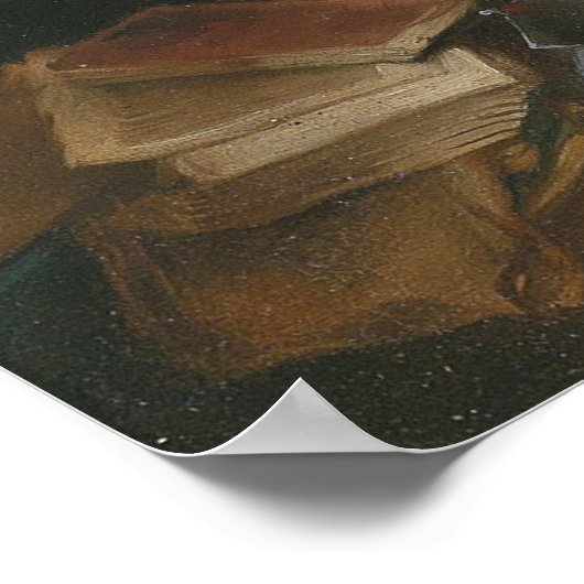 Ein kleiner Bücherwurm ポスター (角)