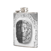 Ein Kopf des Löwes フラスク (左)