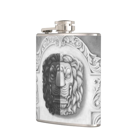 Ein Kopf des Löwes フラスク (左)