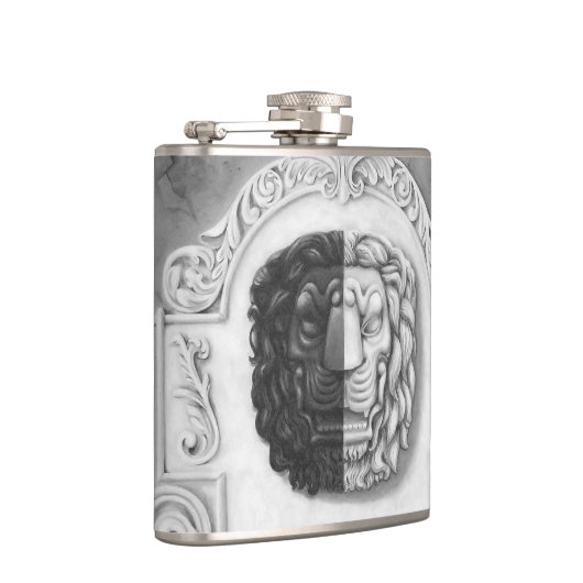 Ein Kopf des Löwes フラスク (右)