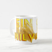 Ein Od Milvado コーヒーマグカップ (正面左)