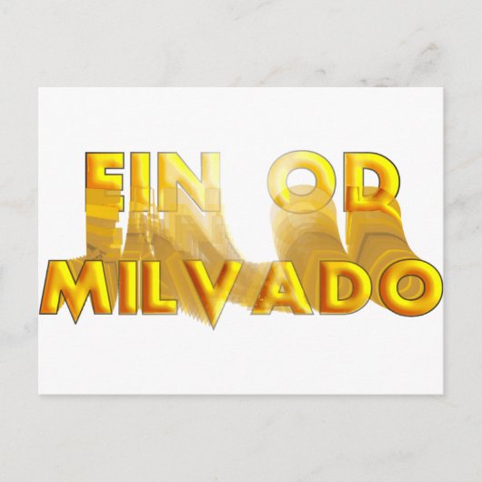 Ein Od Milvado ポストカード (正面)